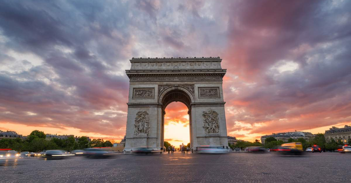 Arc de Triomphe Paris France